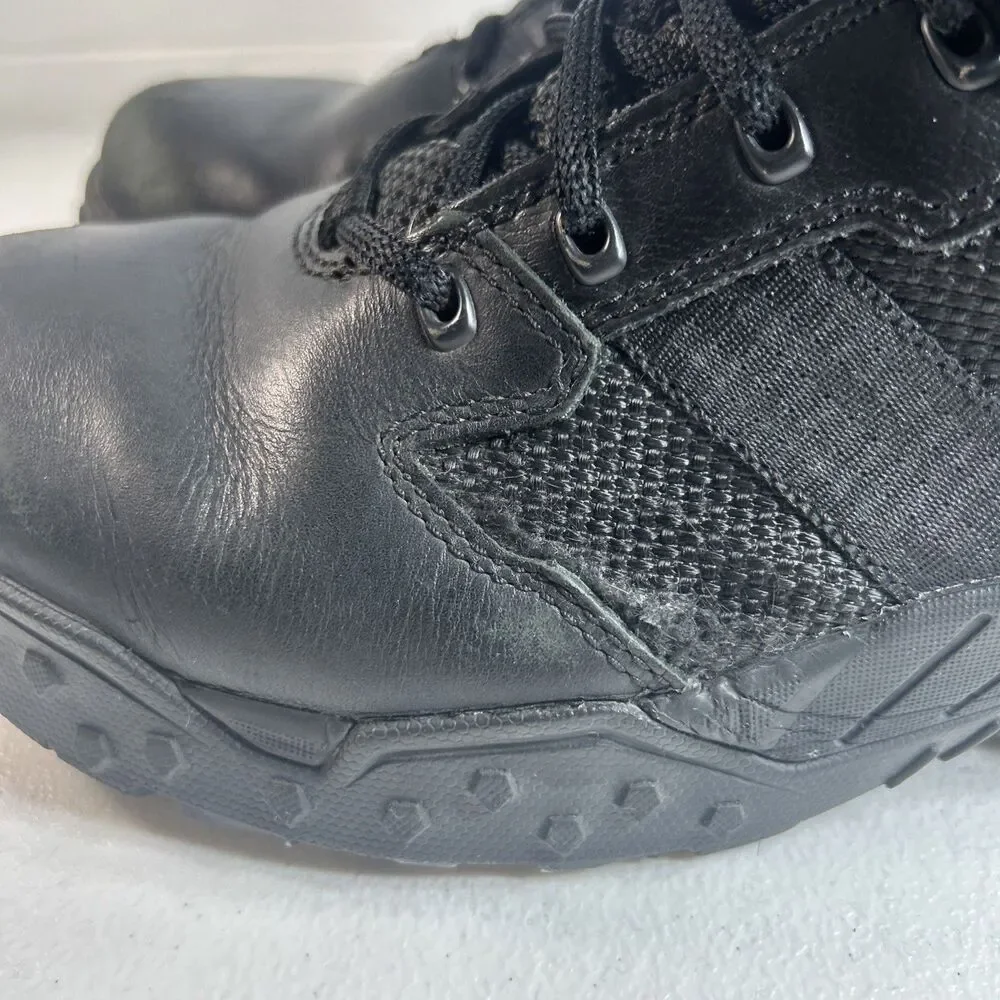 Danner Scorch Mens Boots Sz 9 D Black 8” Combat Breathable Tactical Side Zip